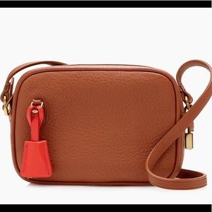 J Crew - Signet Camera Bag Roasted Chestnut